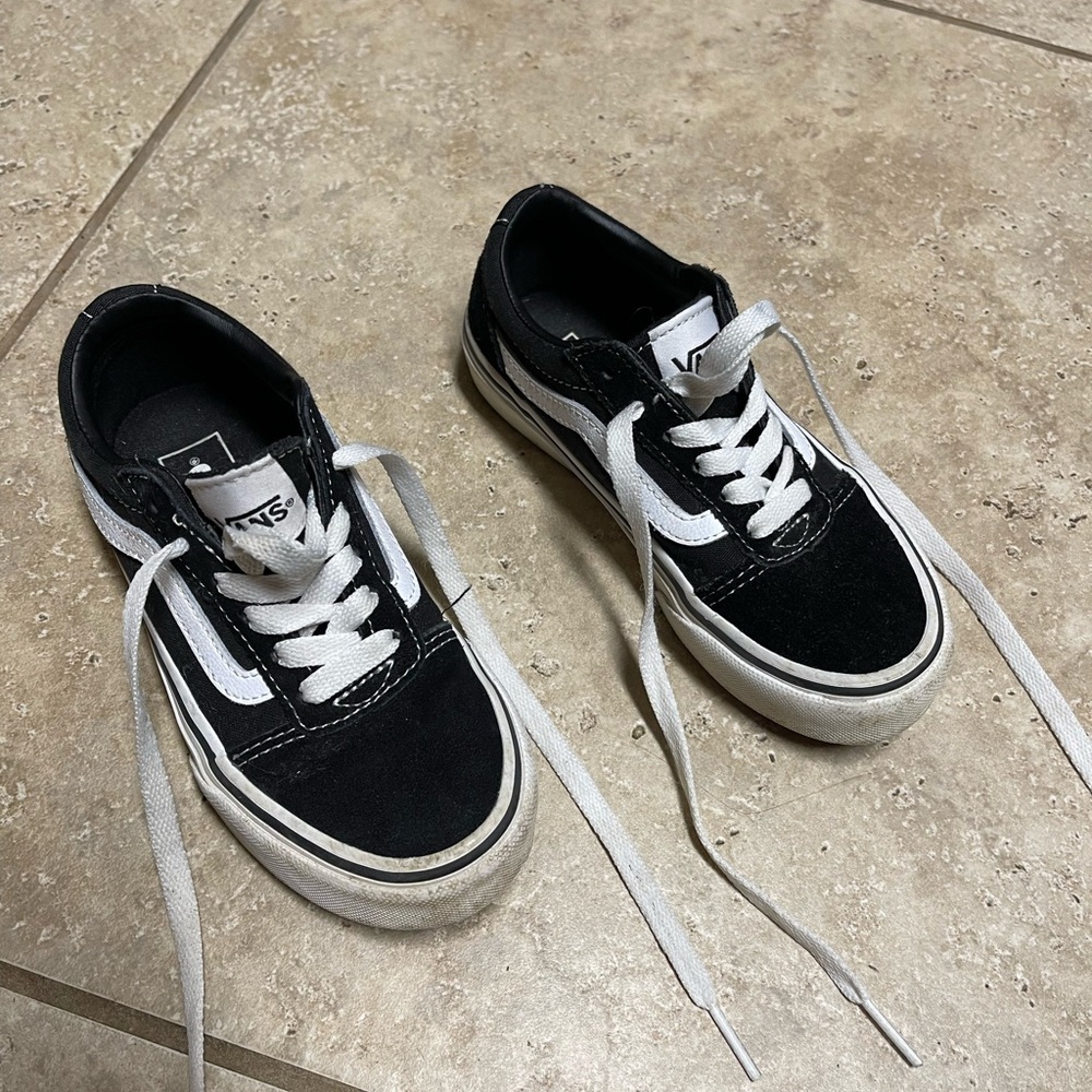 Vans Classic Black and White Low-Tops